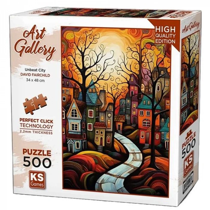 Ks Games Puzzle 500 Parça Houses 20076