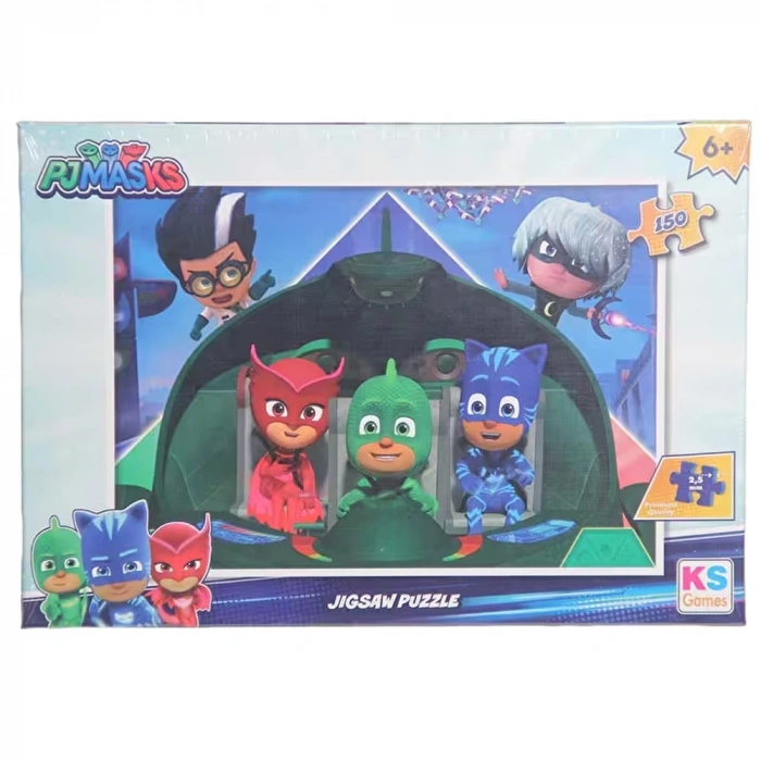 Ks Games Puzzle Pj Masks 150 Lisanslı Ürünler Pjm715