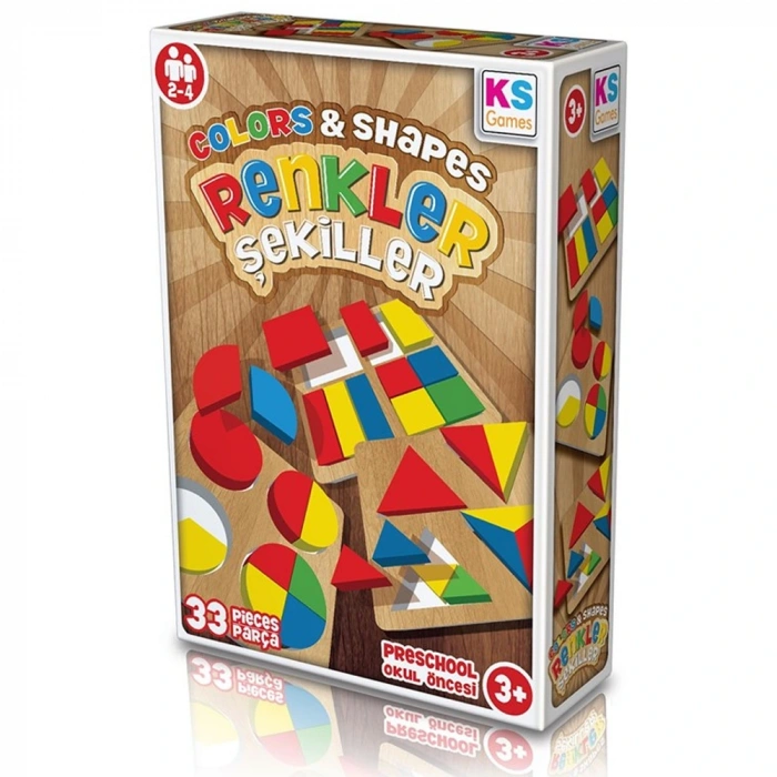 Ks Games Renkler Ve Şekiller Eğitici Oyunlar Okul Öncesi