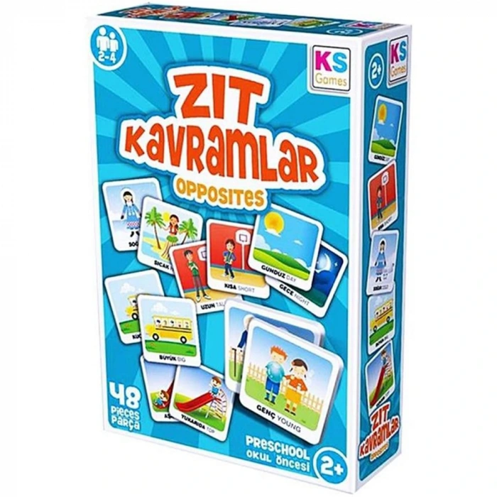 Ks Games Zıt Kavramlar Eğitici Oyunlar Okul Öncesi