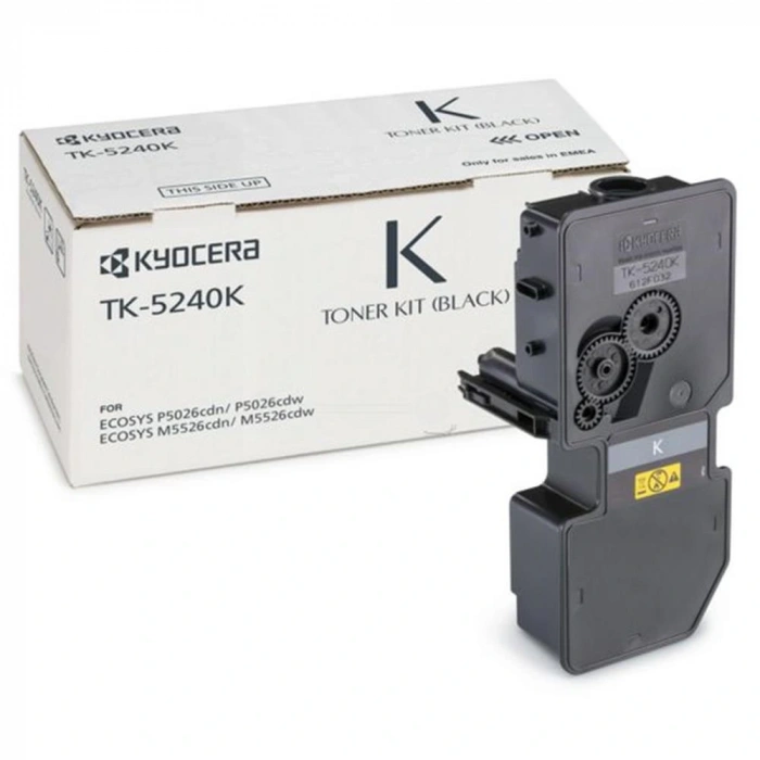 Kyocera Tk-5240k Black Siyah Orjinal Fotokopi Toneri Ecosys M5526cdn-5526cdw P5026cdn-5026cdw 4.000