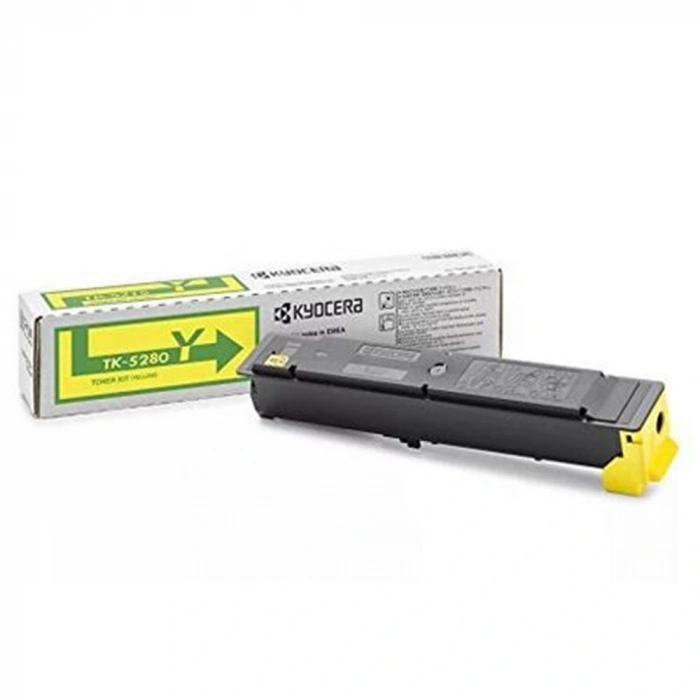 Kyocera Tk-5280y Yellow Sarı Orjinal Fotokopi Toneri Ecosys M6235cidn-6635cidn P6235cdn 11.000 Sayfa