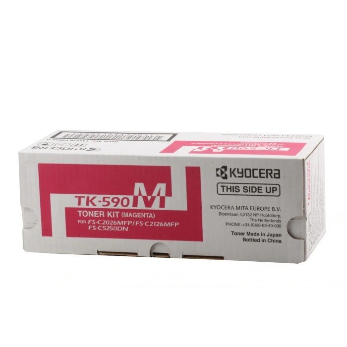 Kyocera Tk-590m Magenta Kırmızı Orjinal Fotokopi Toneri Fs-c2016-2026-2126-2526-2626 M6026-6526