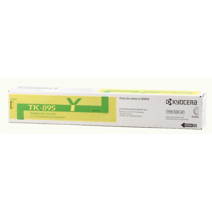 Kyocera Tk-895y Yellow Sarı Orjinal Fotokopi Toneri Fs-c8020-8025-8520-8525 6.000 Sayfa