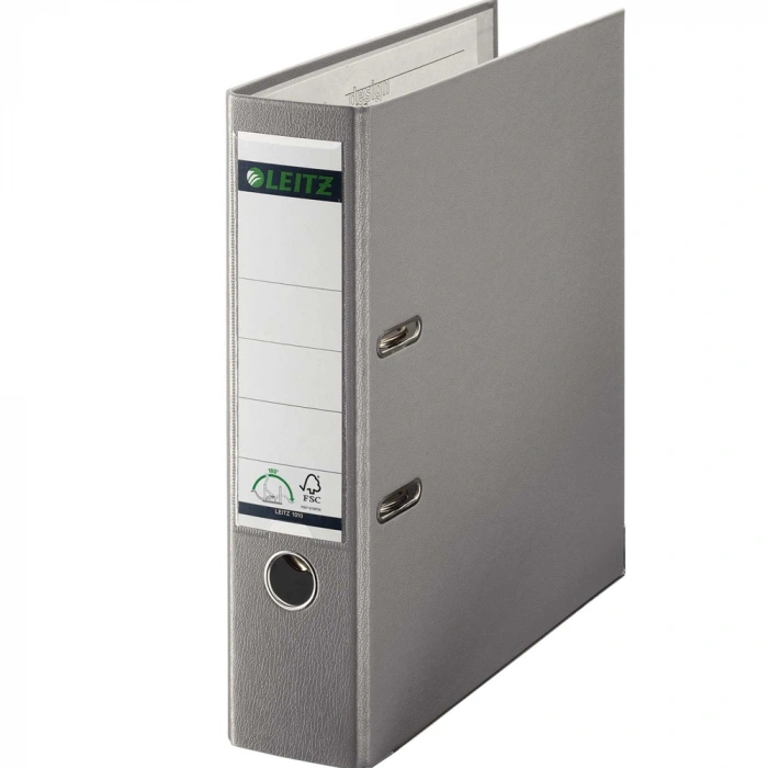 Leitz Büro Klasör Geniş Plastik Gri 1010t