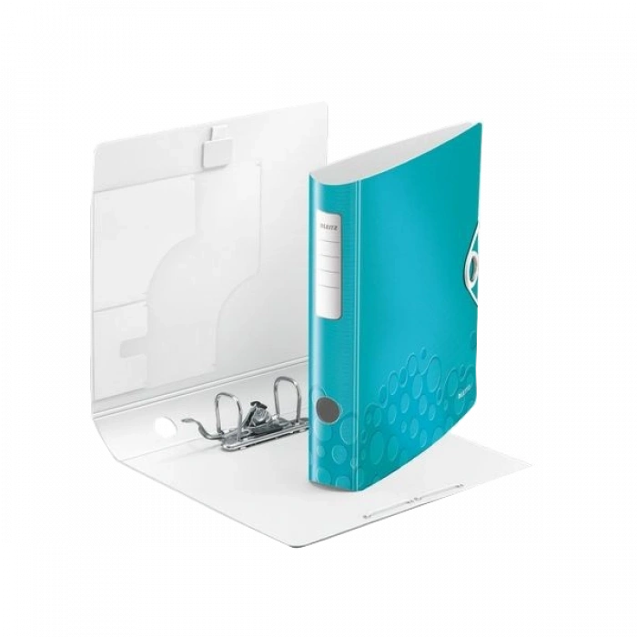 Leitz Klasör Active Wow 180 Derece Geniş Metalik Buz Mavi 1106