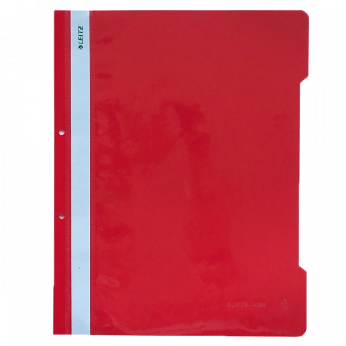 Leitz Telli Dosya Plastik Kırmızı L-4189