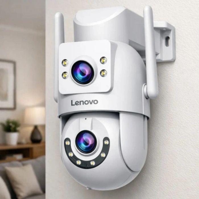 Lenovo X6T 3MP + 3MP Çift Kameralı Smart WiFi Güvenlik Kamerası