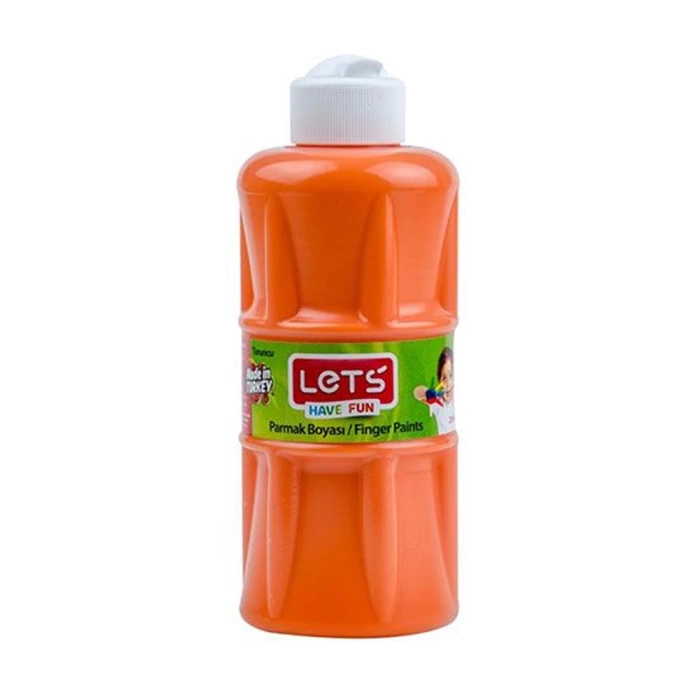 Lets Parmak Boyası 250 ML Turuncu L-5603