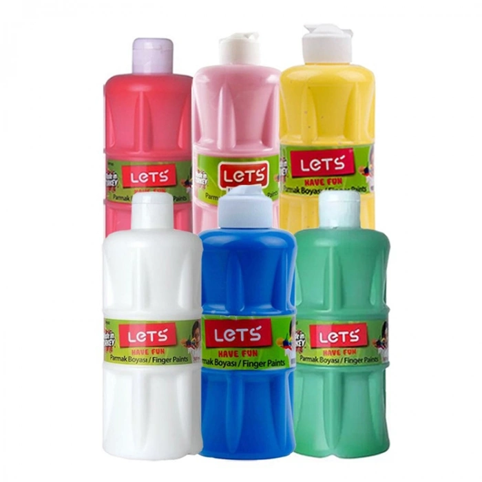 Lets Parmak Boyası 500 Ml Beyaz L-5001