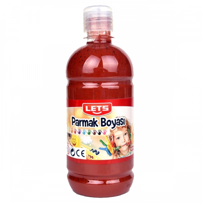 Lets Parmak Boyası 500 Ml Kahverengi L-5008