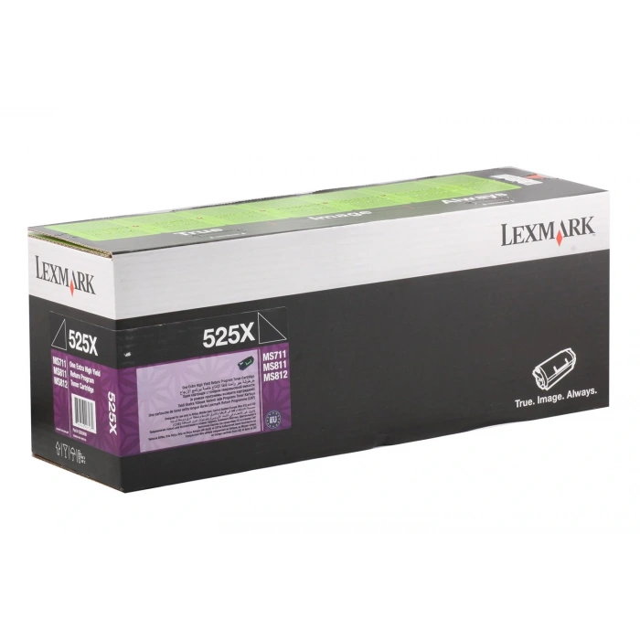 Lexmark 52d5x00 (525x) 45.000 Sayfa Black Siyah Toner Ms711-811-812