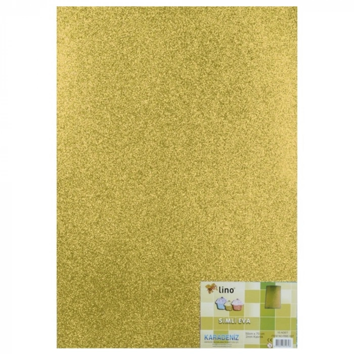 Lino Eva 50x70 Cm.altın 2 Mm Simli