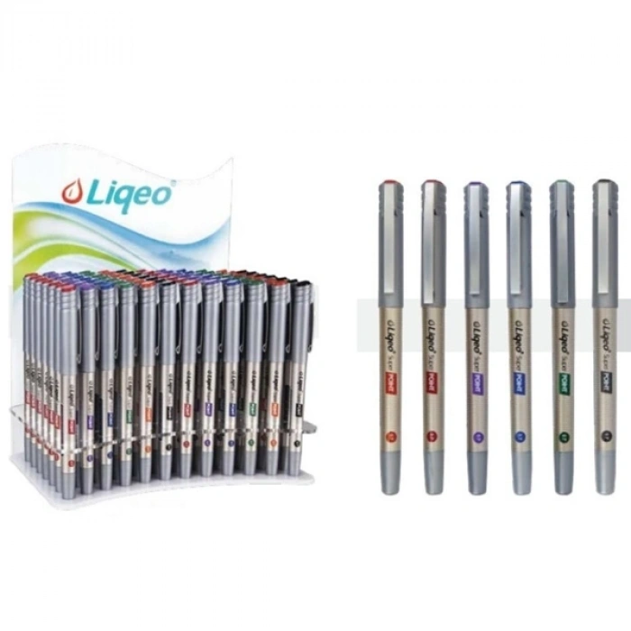 Liqeo Athens Roller Kalem 0.7 Mm 144 Lü Stand R-5004r07-144