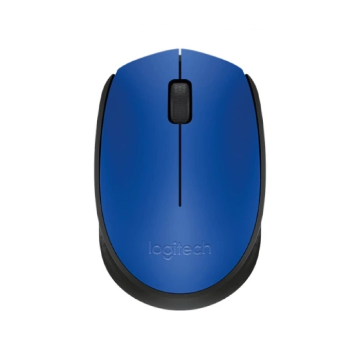 LOGITECH 910-004640, M171 Mavi, USB Nano 2,4G Kablosuz, 1000dpi, Optik, 3 Tuşlu, 12ay Pil Ömrü, Mouse