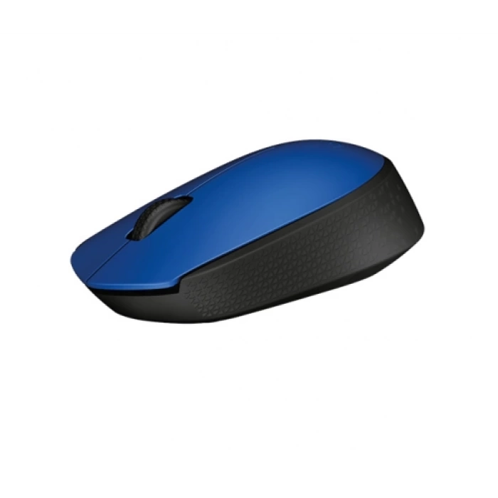LOGITECH 910-004640, M171 Mavi, USB Nano 2,4G Kablosuz, 1000dpi, Optik, 3 Tuşlu, 12ay Pil Ömrü, Mouse