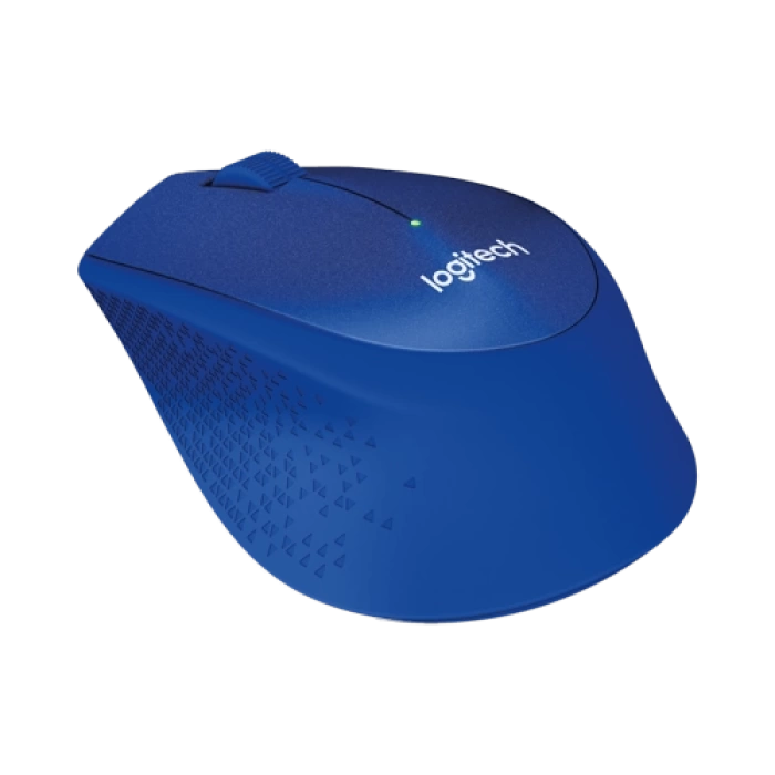 LOGITECH 910-004910, M330 Mavi, USB Nano 2,4G Kablosuz, 1000dpi, Optik, 3 Tuşlu, 24ay Pil Ömrü, Sessiz Mouse
