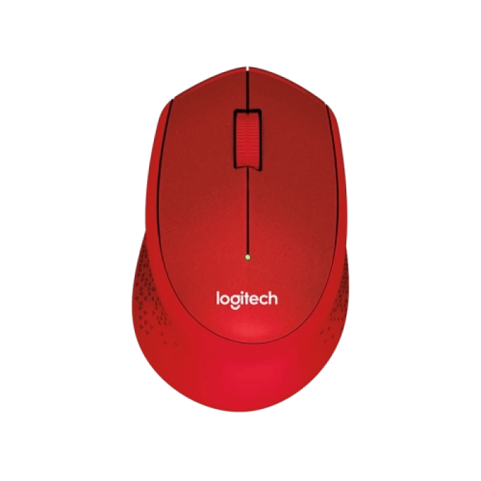 LOGITECH 910-004911, M330 Kırmızı, USB Nano 2,4G Kablosuz, 1000dpi, Optik, 3 Tuşlu, 24ay Pil Ömrü, Sessiz Mouse