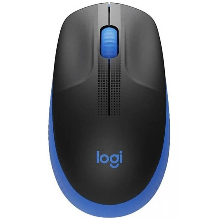 Logitech 910-005909 M191 Mavi Büyük Boy Kablosuz Mouse Optik 1000 Dpı Buton