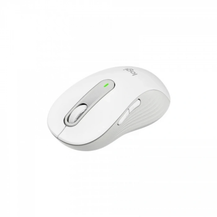 LOGITECH 910-006238, M650L Signature, Beyaz, Sağ El, USB Nano 2,4G Kablosuz,4000dpi, Optik, 5 Tuşlu, 24ay Pil Ömrü, Sessiz Mouse