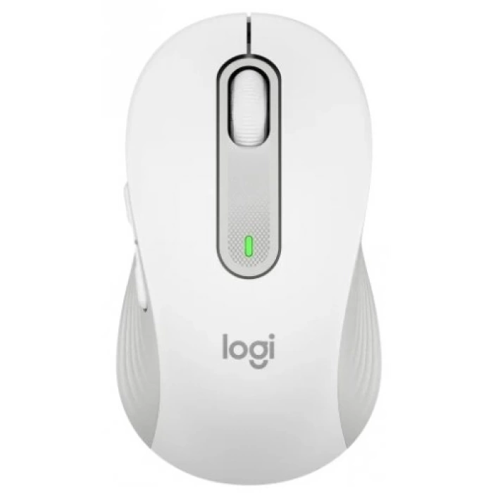 LOGITECH 910-006255, M650 Signature, Beyaz, Sağ El, USB Nano 2,4G Kablosuz, 4000dpi, Optik, 5 Tuşlu, 24ay Pil Ömrü, Sessiz Mouse