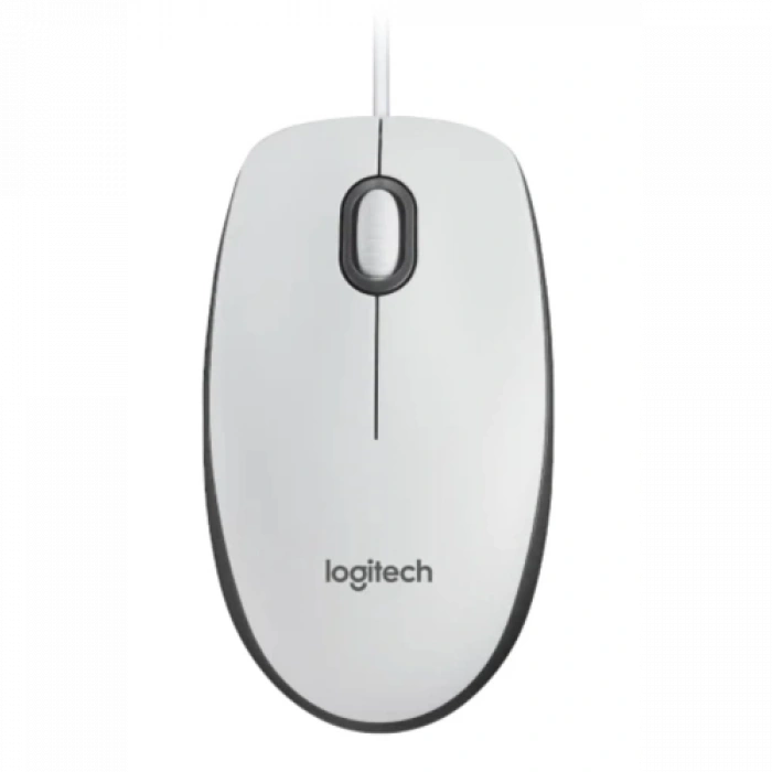 LOGITECH 910-006764, M100 Beyaz, USB Kablolu, 1000dpi, Optik, 3 Tuşlu, Mouse