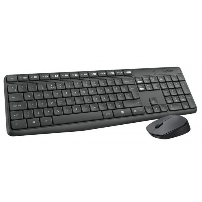 Logitech 920-007931 Mk235 İngilizce Kablosuz Klavye & Mouse Seti
