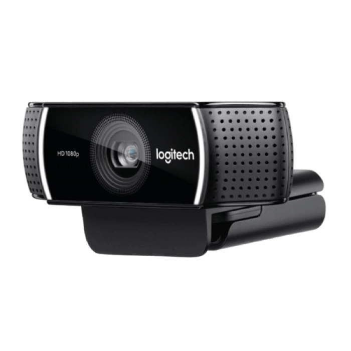LOGITECH 960-001088, C922, PRO Strem 1080p/30 fps, Otomatik Işık Düzeltimi, Dahili Çift Mikrofonlu, Full HD, Webcam