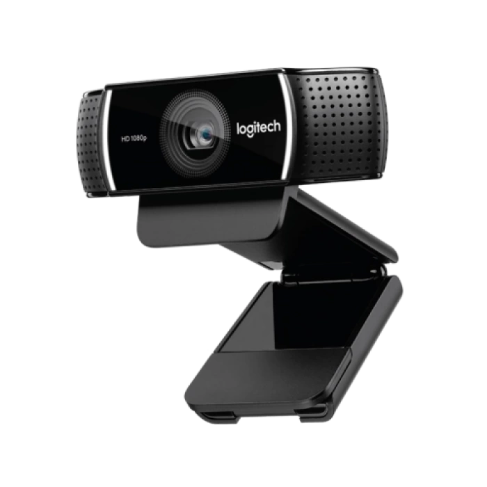 LOGITECH 960-001088, C922, PRO Strem 1080p/30 fps, Otomatik Işık Düzeltimi, Dahili Çift Mikrofonlu, Full HD, Webcam