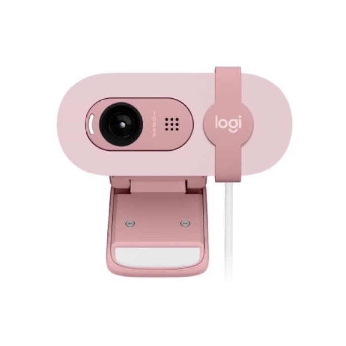 LOGITECH  960-001623, BRIO 100 WCM V-U0072, Full HD, Dahili Mikrofonlu, Rose Webcam