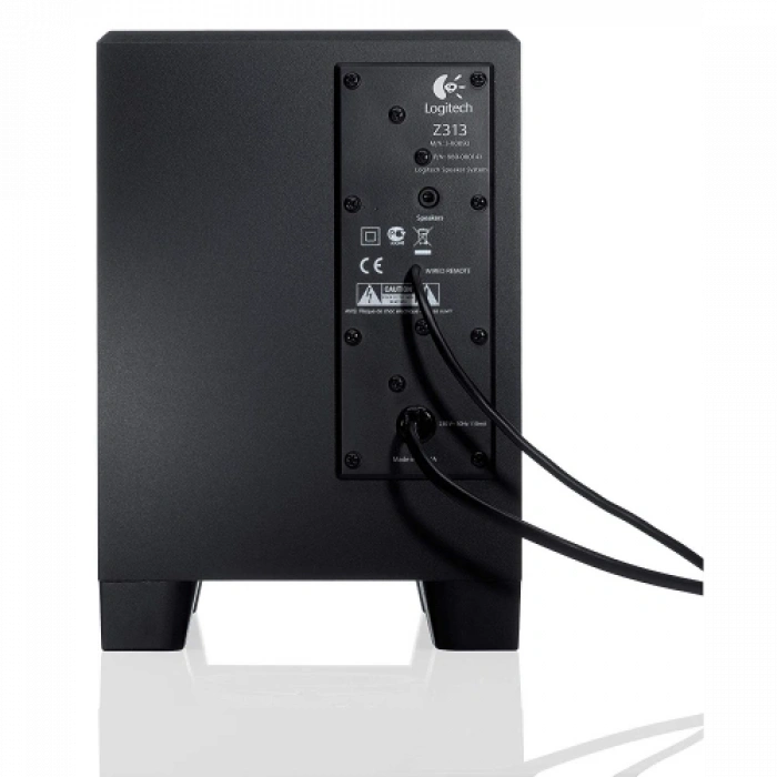 Logıtech 980-000413, Z313, 25w, 2+1, Subwooferlı, Ses Sistemi (siyah)