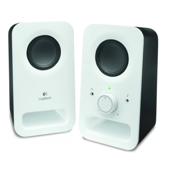 LOGITECH 980-000815, Z150, 6W, 1+1, Kulaklık Jaklı, Kompakt, Stereo, Speaker (Beyaz)