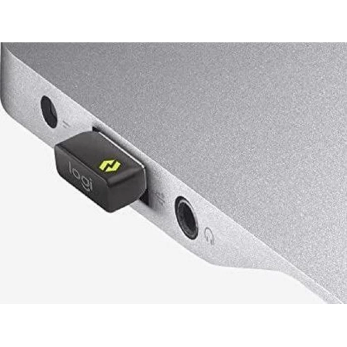 LOGITECH BOLT USB UNIFYING RECEIVER, 956-000008, USB Kablosuz Alıcı, 6 Cihaz için Tek Alıcı