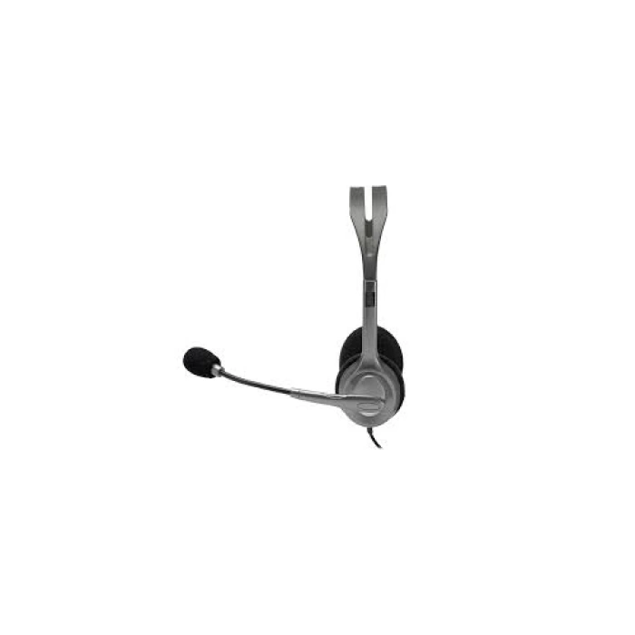 LOGITECH H110, 981-000271, 3,5mm Jac, Çağrı Merkezi, Ofis, Toplantı, Konuşmacı Tipi, Microfonlu Kulaklık
