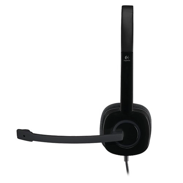 LOGITECH H151, 981-000589, 3,5mm Jac, Çağrı Merkezi, Ofis, Toplantı, Konuşmacı Tipi, Microfonlu Kulaklık