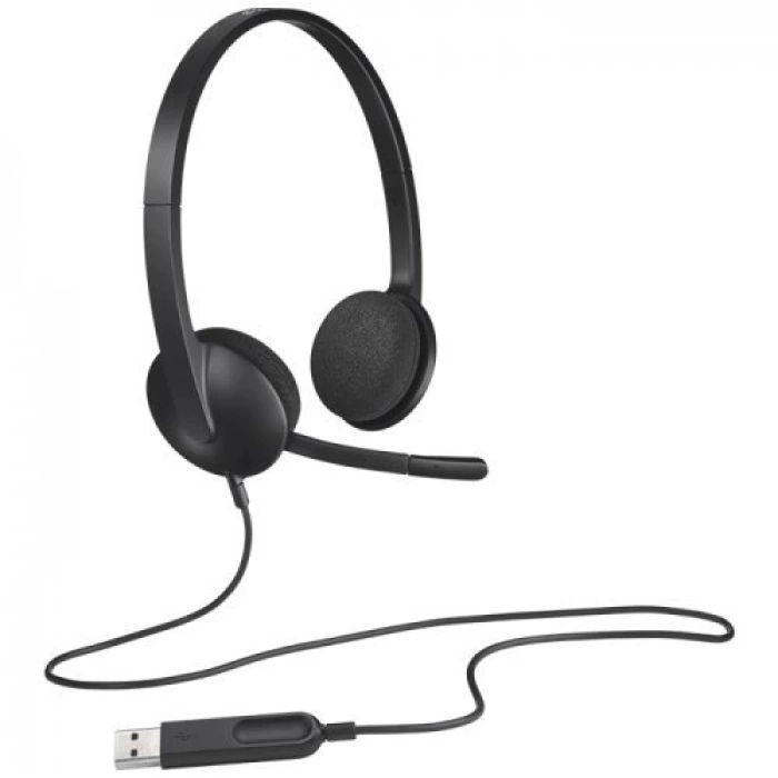 LOGITECH H340, 981-000475, USB, Çağrı Merkezi, Ofis, Toplantı, Konuşmacı Tipi, Microfonlu Kulaklık