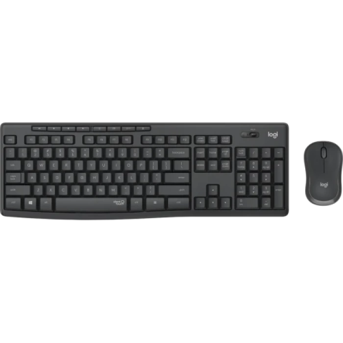 LOGITECH MK295 Siyah, 920-009804, Kablosuz, Türkçe Q, Klavye Mouse Set