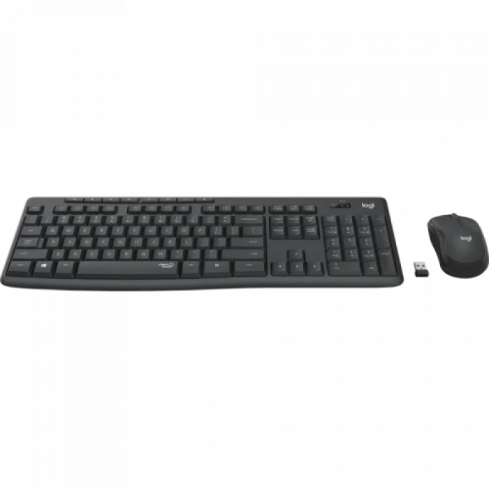 LOGITECH MK295 Siyah, 920-009804, Kablosuz, Türkçe Q, Klavye Mouse Set