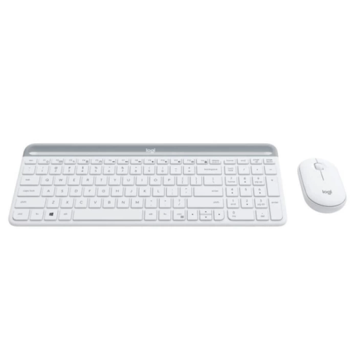 LOGITECH MK470 Beyaz, 920-009436, Kablosuz, Türkçe Q, Klavye Mouse Set