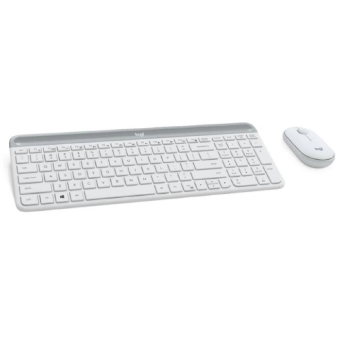 LOGITECH MK470 Beyaz, 920-009436, Kablosuz, Türkçe Q, Klavye Mouse Set