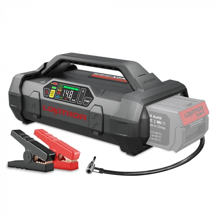Lokithor Apartx 12v Akıllı Akü Takviye + Pompa + Powerbank + Led Lamba (akü Dahil Değildir)
