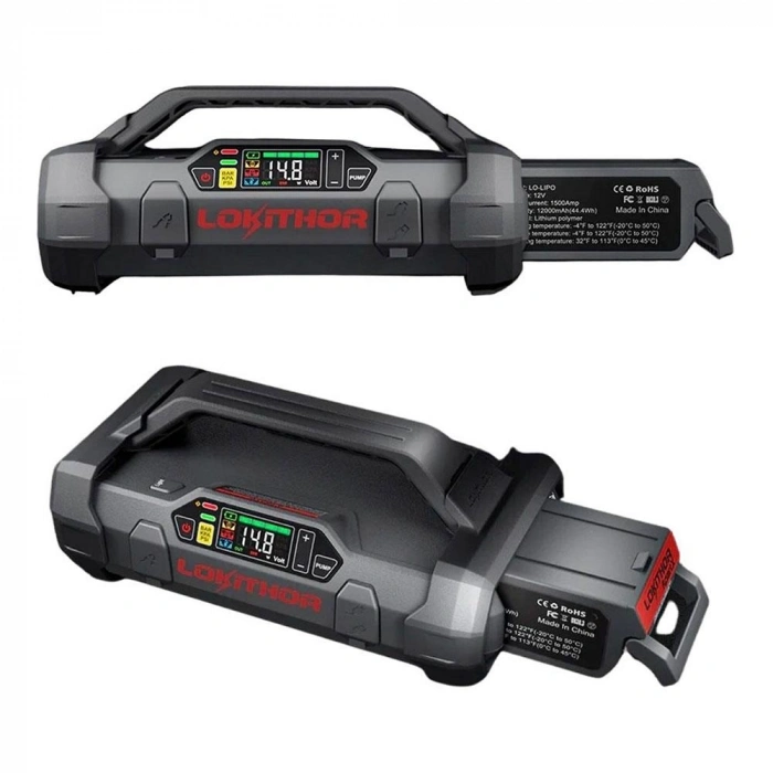 Lokithor Apartx1500 12v 1500amp Li-polimer Akıllı Akü Takviye + Pompa + Powerbank + Led Lamba