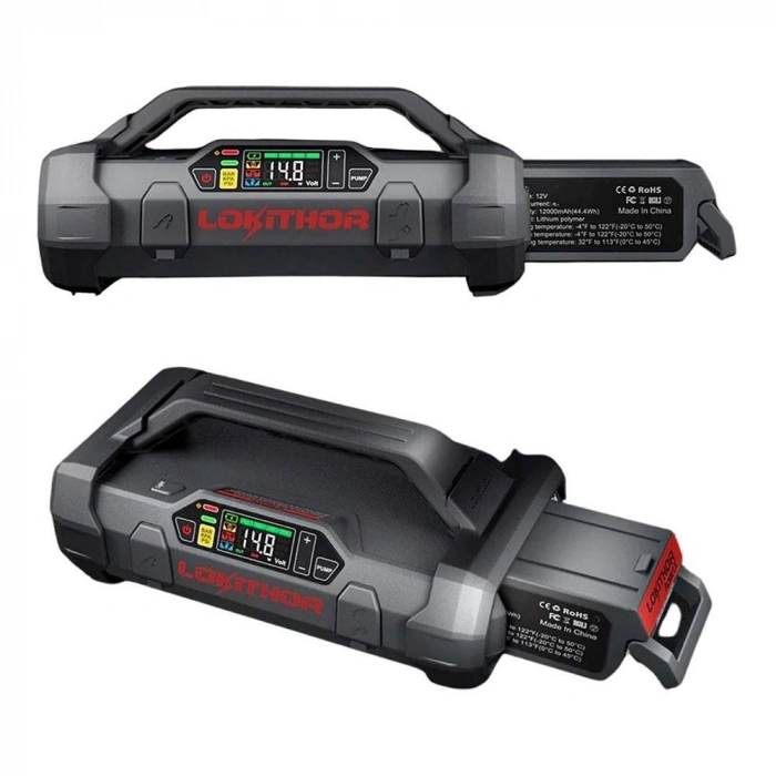 Lokithor Apartx4000 12v 4000amp Li-polimer Akıllı Akü Takviye + Pompa + Powerbank + Led Lamba