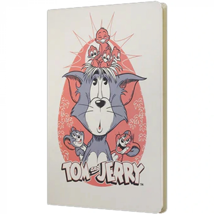 Mabbels Sert Kapak Butik Defter Tom And Jerry Krem 80 Yp 15x21 Dft-388111