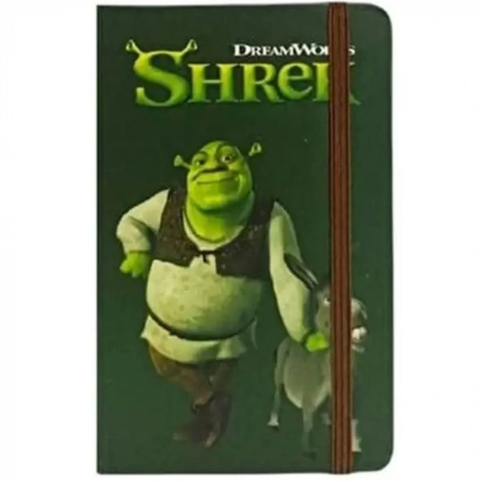Mabbels Sert Kapak Mini Defter Sherek Yeşil 80 Yp 9x14 Dft-388432