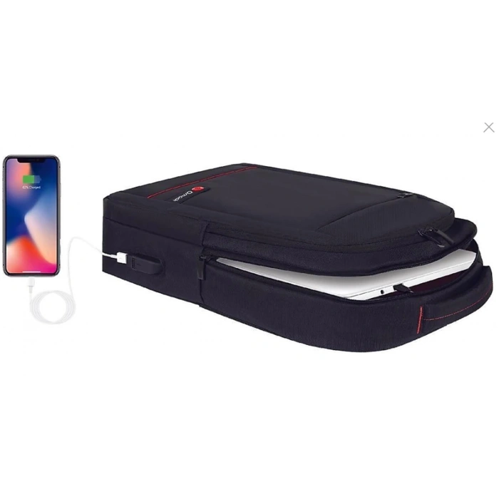 Mack Mcc-007 17.3 Office Usb Girişli Notebook Sırt Çantası Siyah