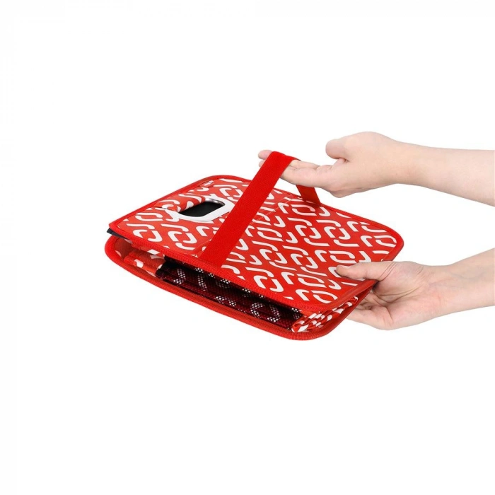 Mack Mcc-5001b Kırmızı Easygo Bagaj Organizer+soğutucu Çanta Desenli