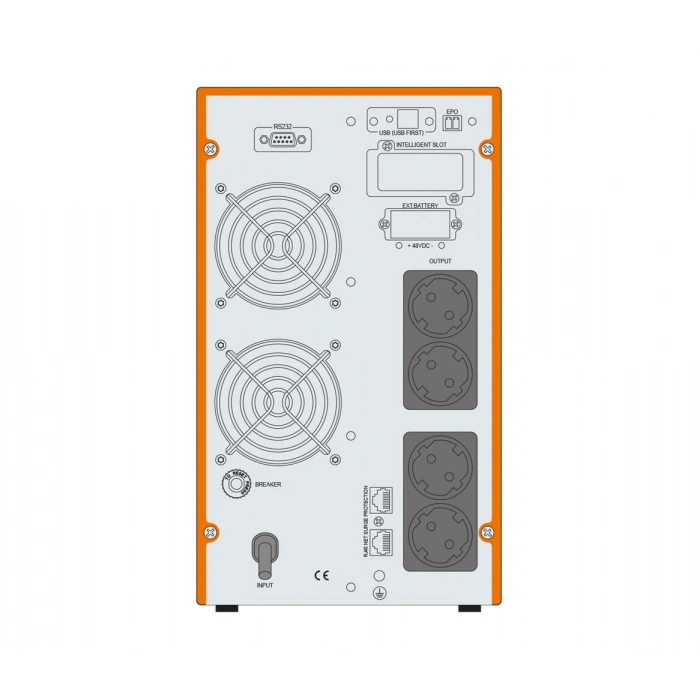 Makelsan Powerpack Se Serisi 2 Kva Online 1f-1f 4-7ah Akü Güç Kaynağı