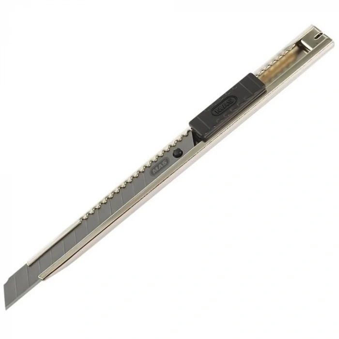 Mas Maket Bıçağı Metal Gövdeli Klipsli 563