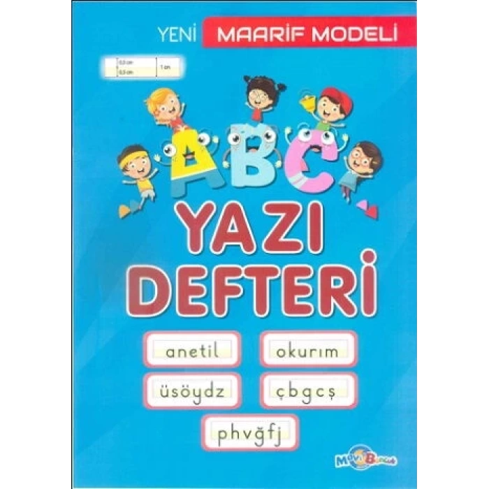 Mavi Boncuk Maarif Model Yazı Defteri Küçük Boy